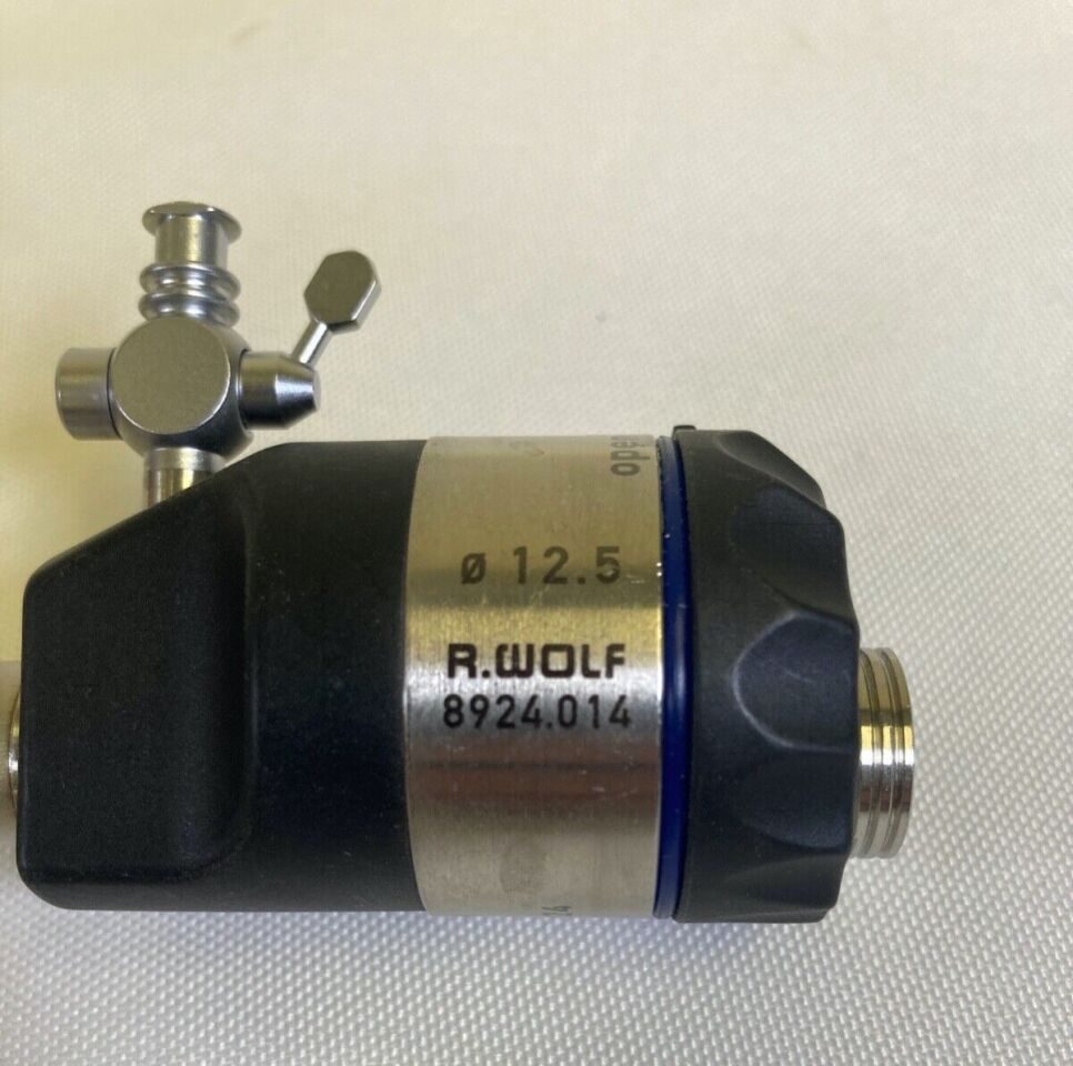 R. WOLF 8924.014 RIWO-ART 12.5mm x 100mm Metal Ball Valve Laparoscopic Cannula — photo 2