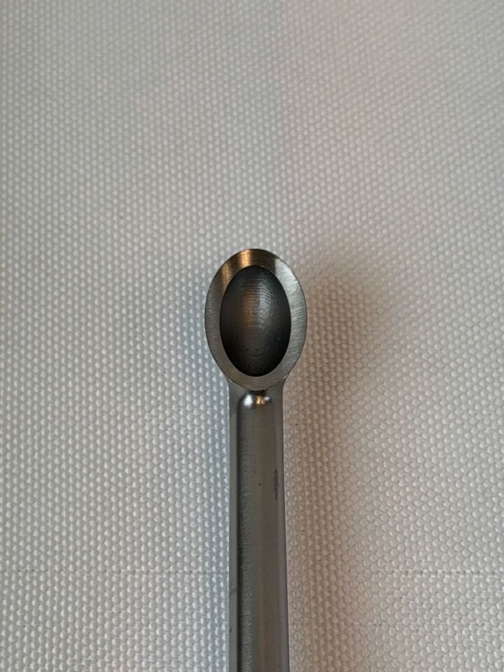 WALLIE HEINIG Lenox Maclaren Size 6 Straight Curette 11mm x 18mm Cup 15" — photo 3