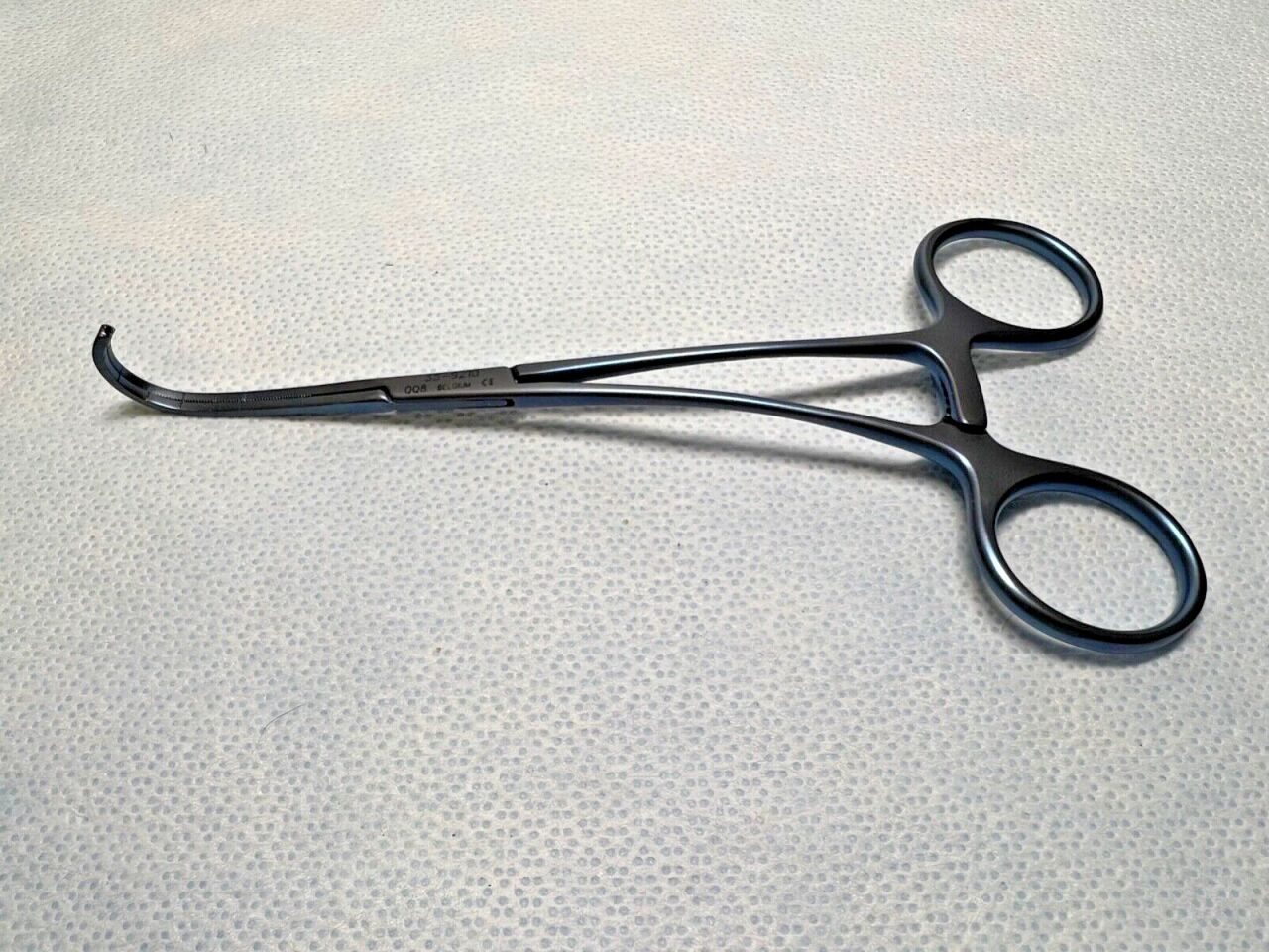 PILLING WECK 359210 Castanada TI DeBakey Vascular Curved Clamp Forcep 6-3/8"