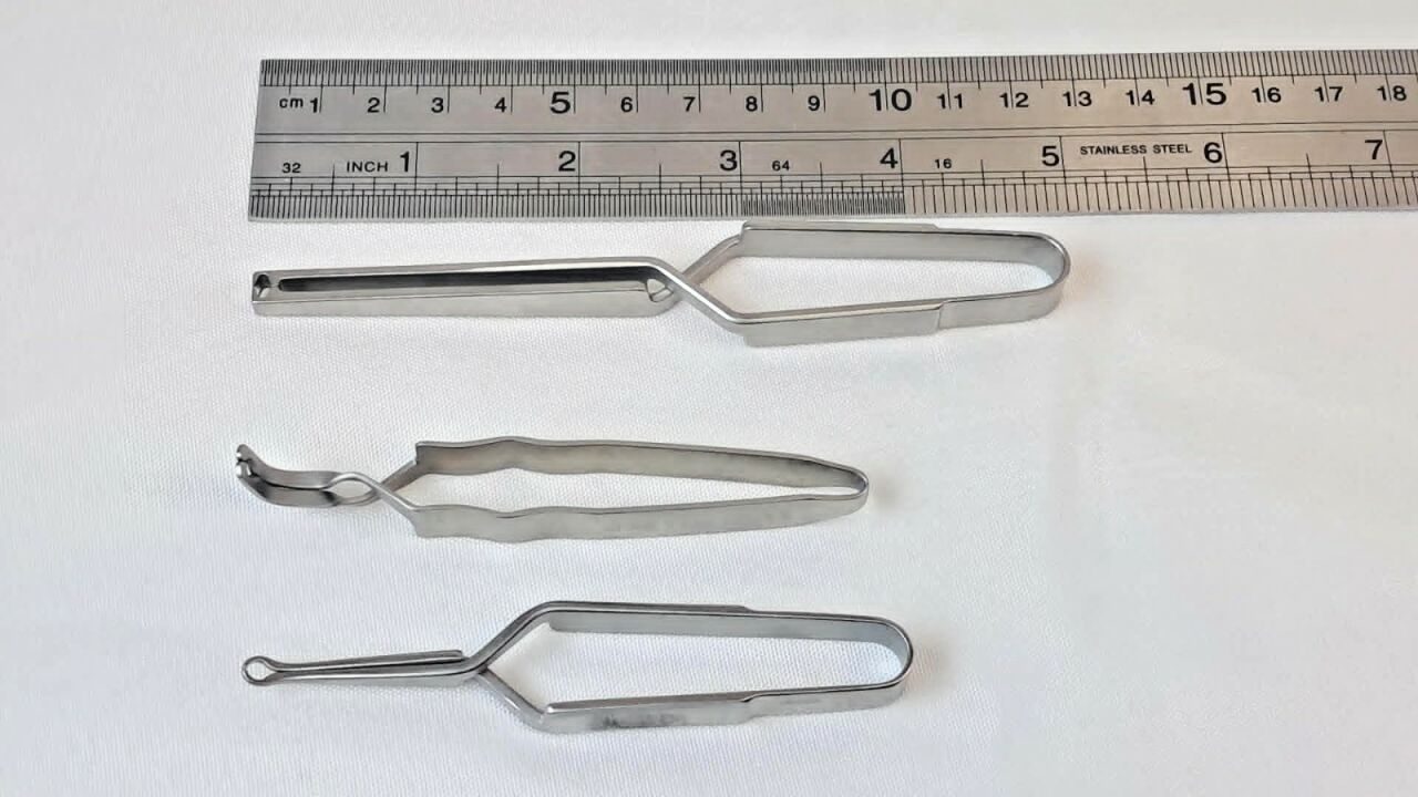 STRYKER 900106 900105 705175 Screw & Hardware Forceps 3pc Set — photo 6