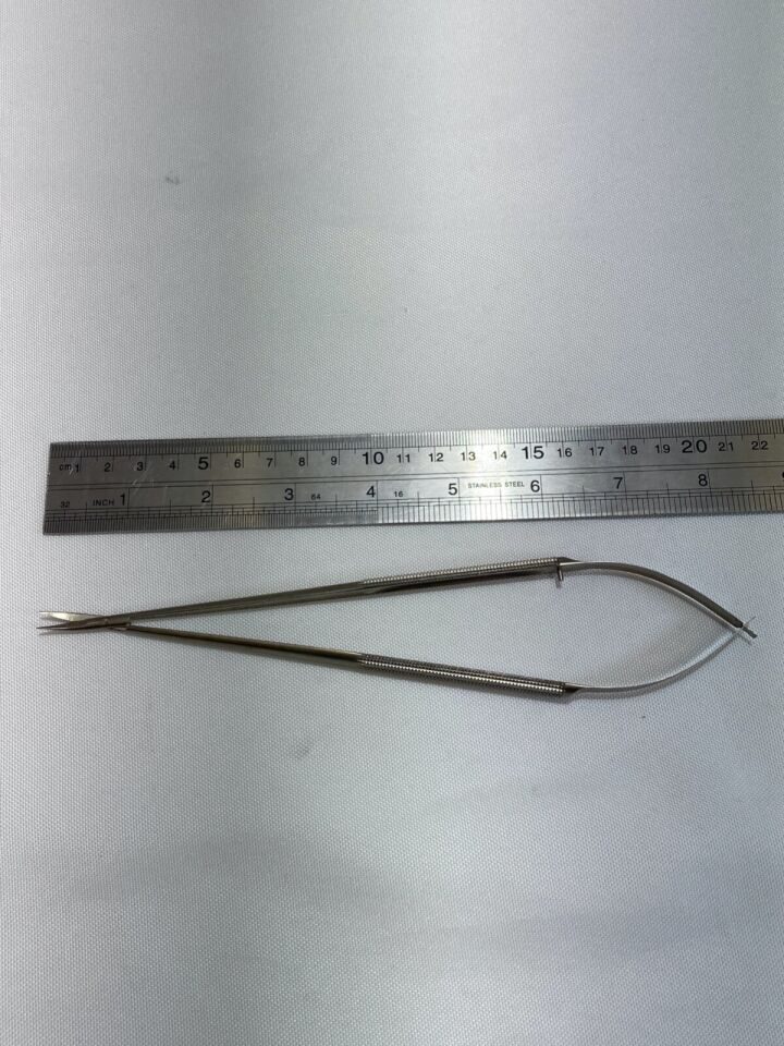 ACCURATE SURGICAL ASSI.SDC21R8 10mm Curved Blade 21cm Long Dissecting Scissors — photo 10