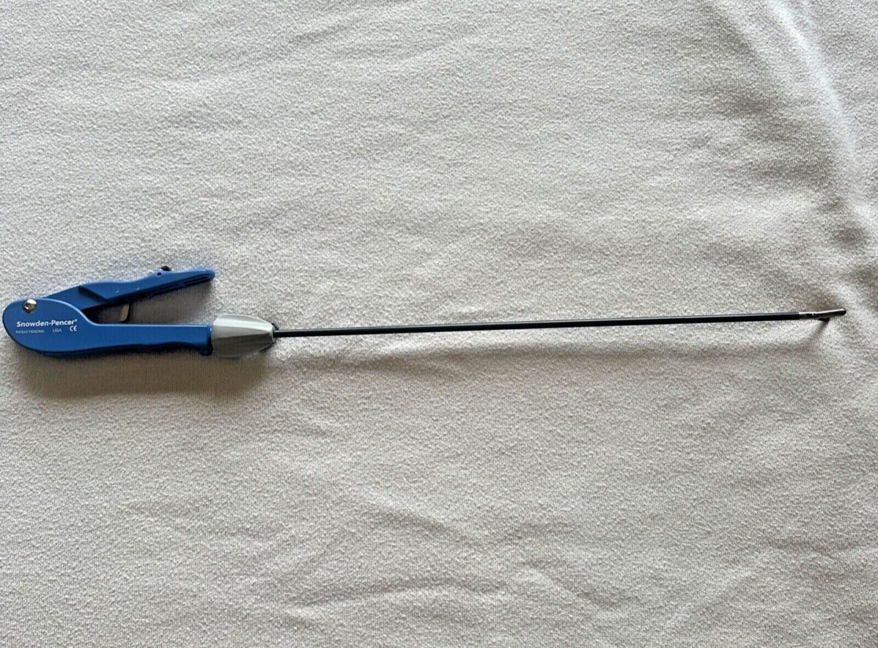 SNOWDEN-PENCER 90-7820 Bullet Nose Diamond Jaw Laparoscopic Ratcheted Grasper — photo 3