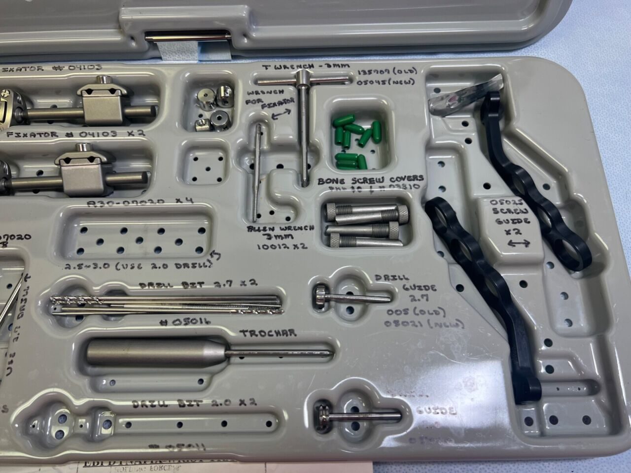 EBI MEDICAL SYSTEMS DynaFix Distal Radius Wrist Instrument System Set w/ Case — photo 5