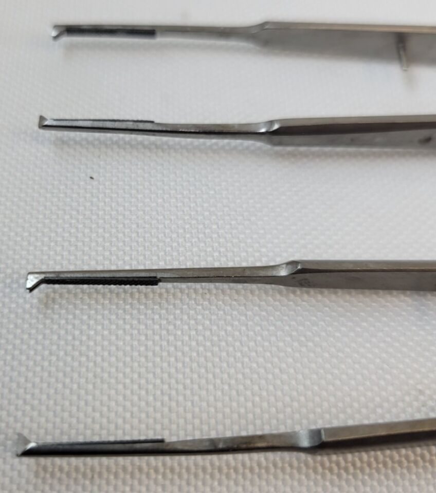 JARIT 122-570 Carb-Bite Gerald Needle and Tissue Forceps 1x2 Teeth 7" — photo 3