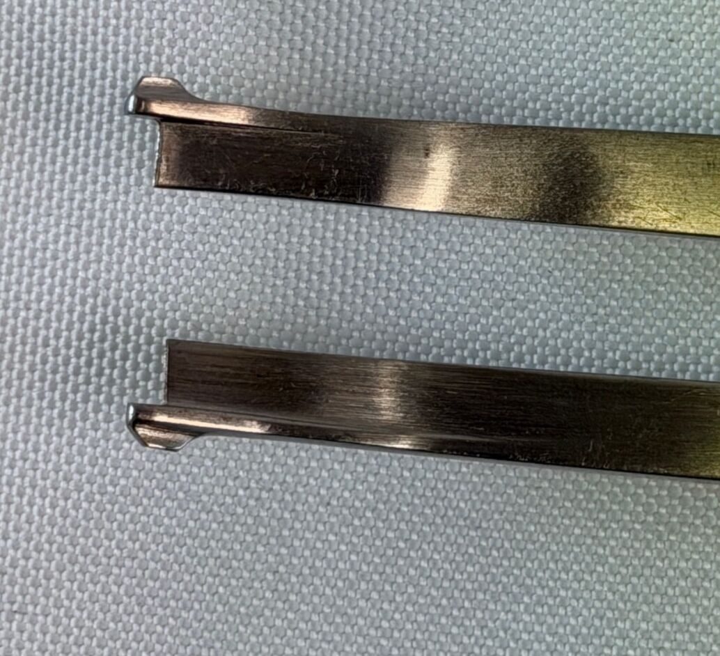 BAUSCH & LOMB N4366 & N4367 Anderson-Neivert L&R 4mm Osteotome ENT Pair — photo 4
