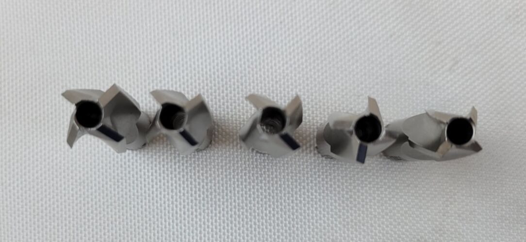 STRYKER Set of 5 9.0, 10.0, 10.5, 11.0, 11.5 Surgical End Mills — photo 5