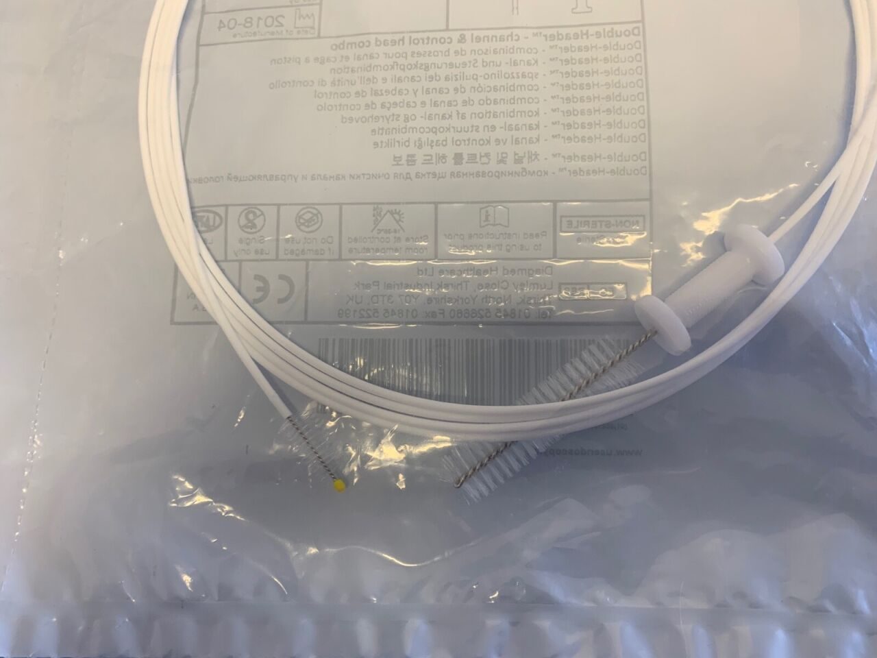 US ENDOSCOPY 711629 Double-Header Combination Cleaning Brush Endoscopy — photo 4