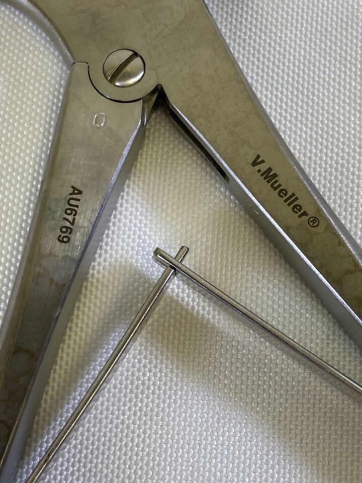V. MUELLER  Set of 4 Storz ENT Kerrison Rongeurs Bone Punch Sz 0 1 2 3 x 90deg — photo 2