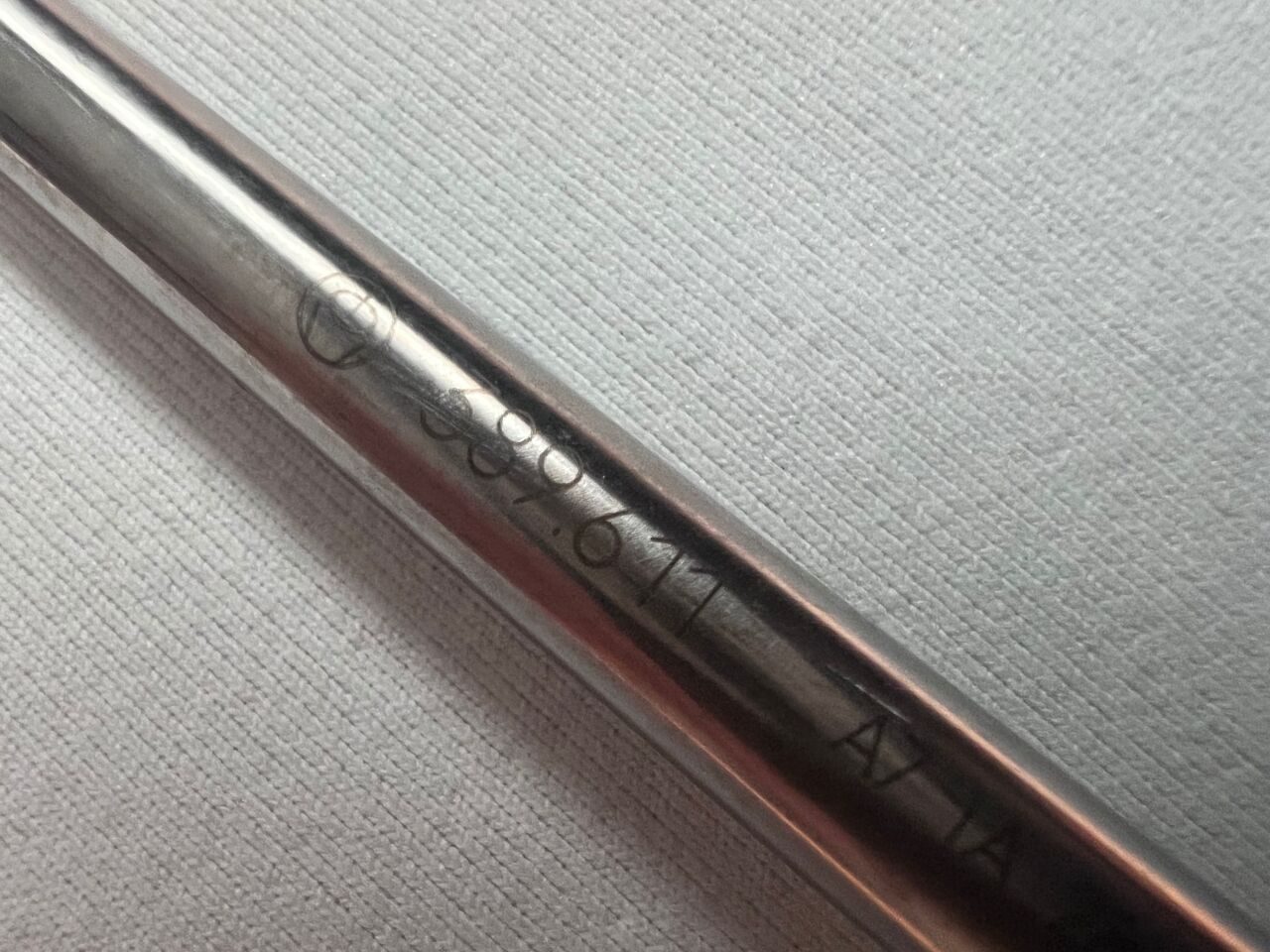 SYNTHES 389.611 Orthopedic Angled Oval Bone Curette 5.5mm X 8mm — photo 3
