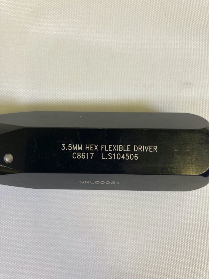 LINVATEC C8617 3.5mm Hex Cannulated Flexible Driver Orthopedics Trauma — photo 3