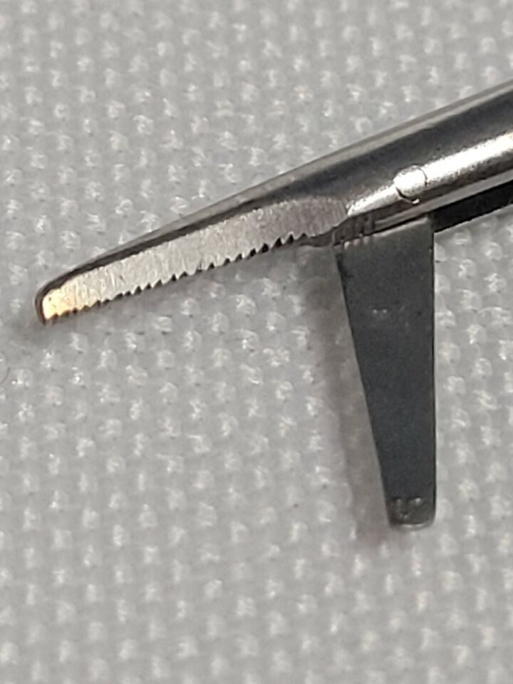V. MUELLER CH8675 Leather Karmody In-Situ Valve Scissors Alligator Blunt Blades — photo 3