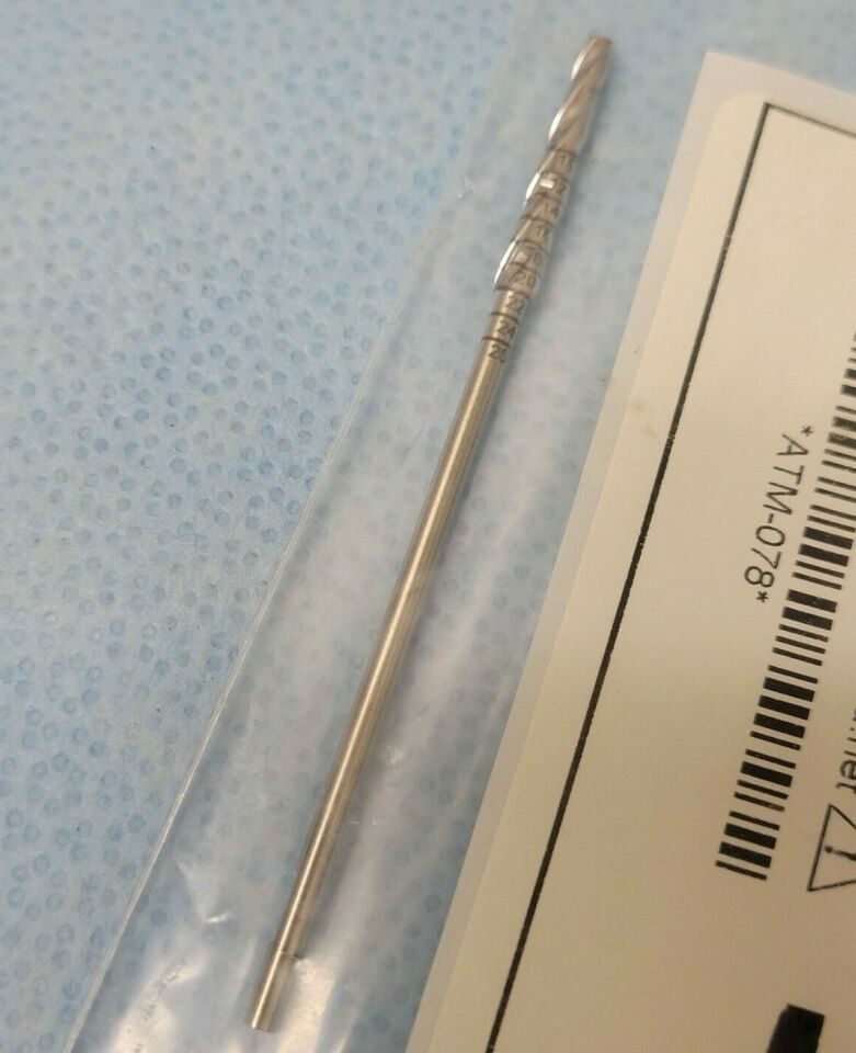 ACUMED ATM-078 Mini Surgical Drill Bit Cannulated Calibrated Tapered 2.3-3.4mm — photo 4