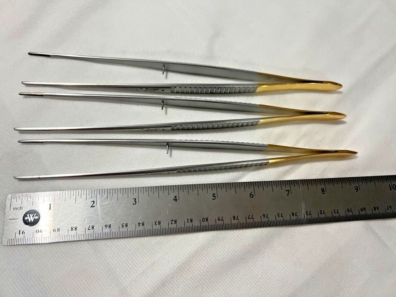 V. MUELLER CH5175 Vital Potts-Smith Tissue Forceps 9" Length - Set of 3 — photo 4