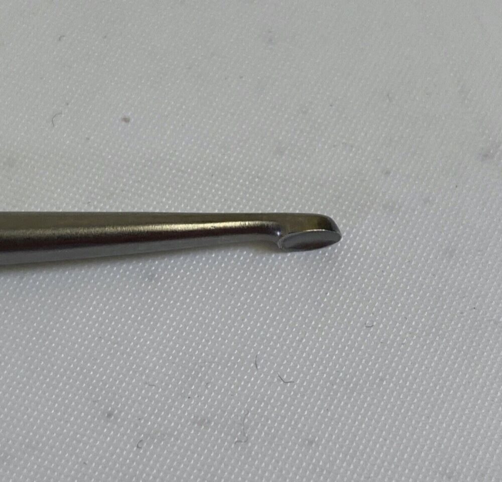 V. MUELLER U-0178 Chroma-Line 10" Size 2/0 Straight Cup Curette Neuro Spine — photo 5