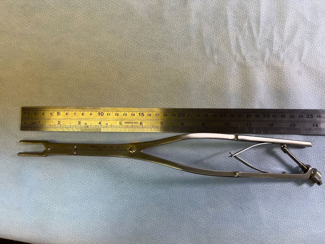 SYNTHES 387.6 Plate Holding Forceps w/ Speed Lock — photo 2
