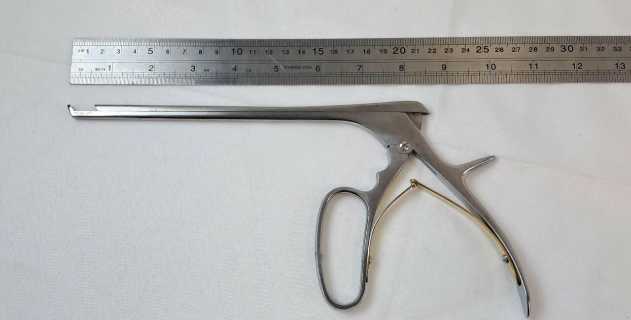 V. MUELLER NL 4281-085 Ferris Smith Rongeur 8" 5mm Bite 40 Deg Up Angled — photo 6