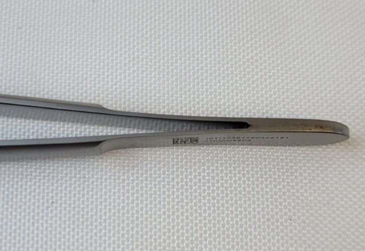 JARIT 130-165 Tissue Forceps Stainless Steel Straight 1x2 Teeth 6" — photo 4