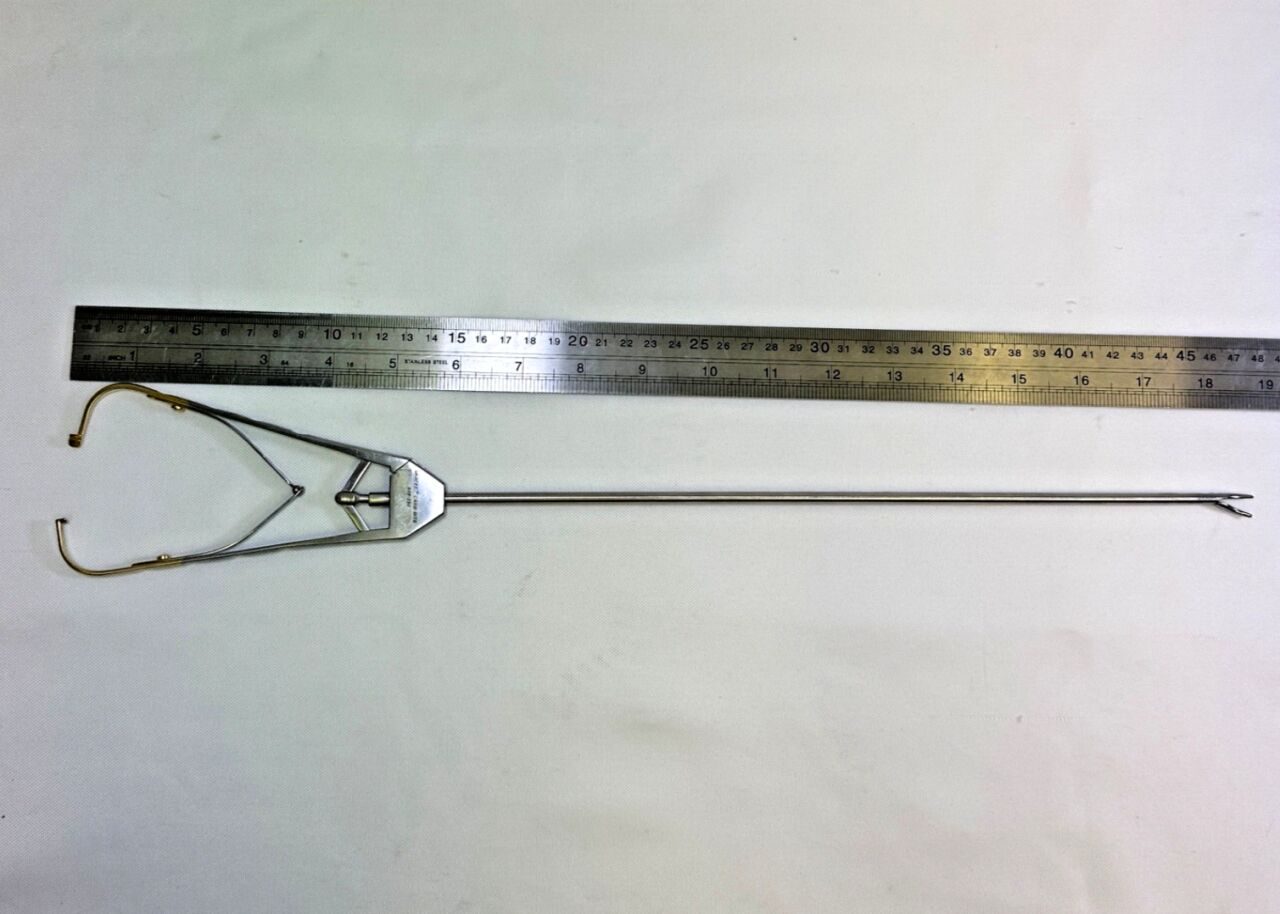 JARIT 600-252 Endoscopy Appel Needle Holder Tungsten Carbide Locking Right