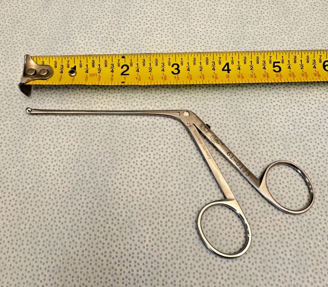 SSI ULTRA 61-0123 Hartman-Herzfeld Forceps 2 mm Cup, Up Biting — photo 6