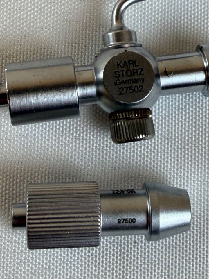 KARL STORZ 6002000 27502 Luer Lock w/ Valve & Hahn Adapters Set — photo 3