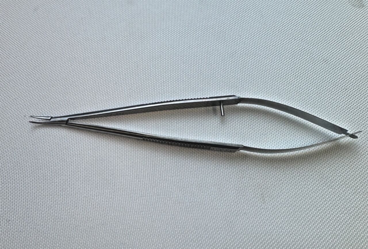 KATENA USA K6-1530 Castroviejo Needle Holder Curved Delicate — photo 5