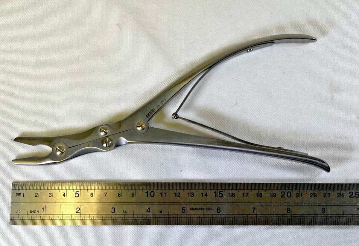 BOSS INSTRUMENTS 26-1093 3mm 9" Leksell Rongeur Angled 15deg Jaws 7mm x 16mm — photo 7