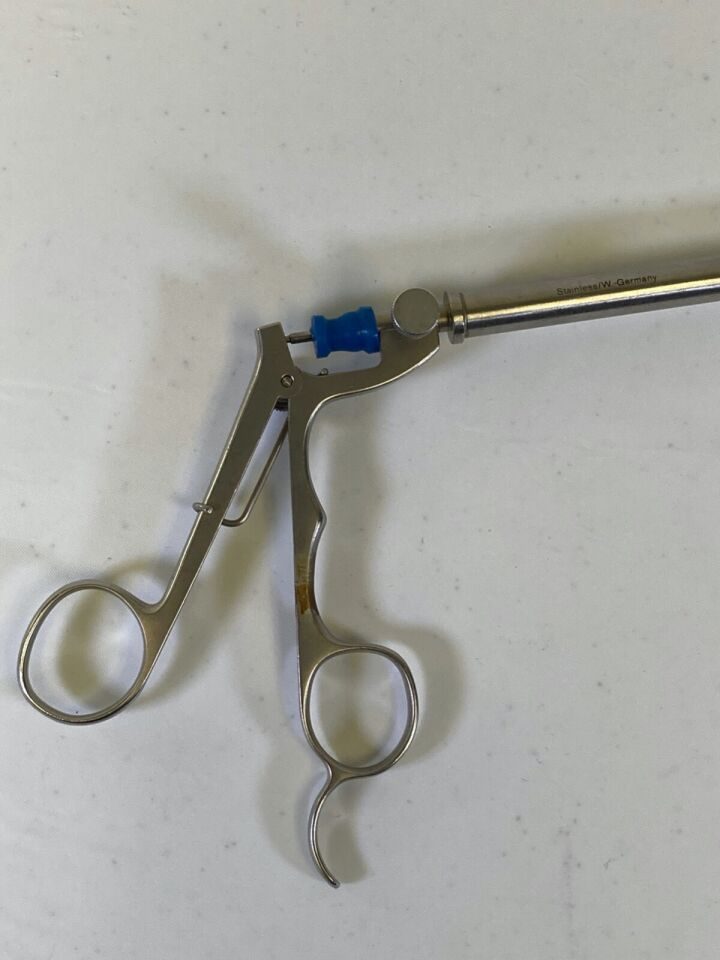 R. WOLF 8385.13 Alligator Grasping Forceps 10mm x 33cm Spring Handle Laparoscopy — photo 7