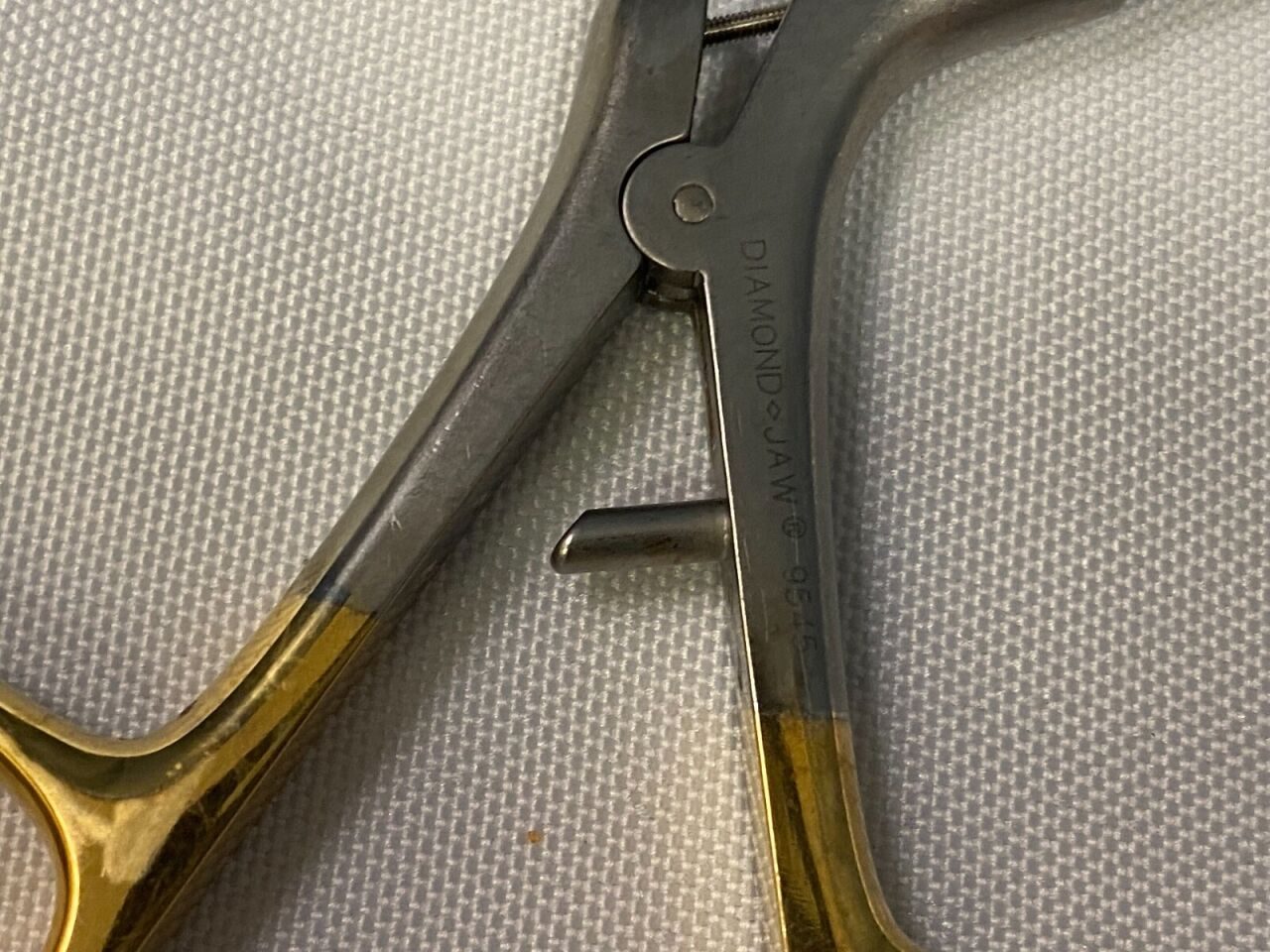 SNOWDEN-PENCER 32-9545 5mm 32cm Diamond Jaw Grasping Forceps — photo 7