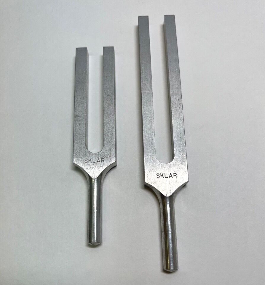 MILTEXSKLAR 1024 C / 512 C Lot of 2 Tuning Forks — photo 2