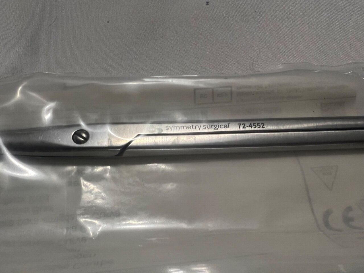 SYMMETRY SURGICAL 72-4552 Lillie Curved Tonsil Scissors 6" Length — photo 3