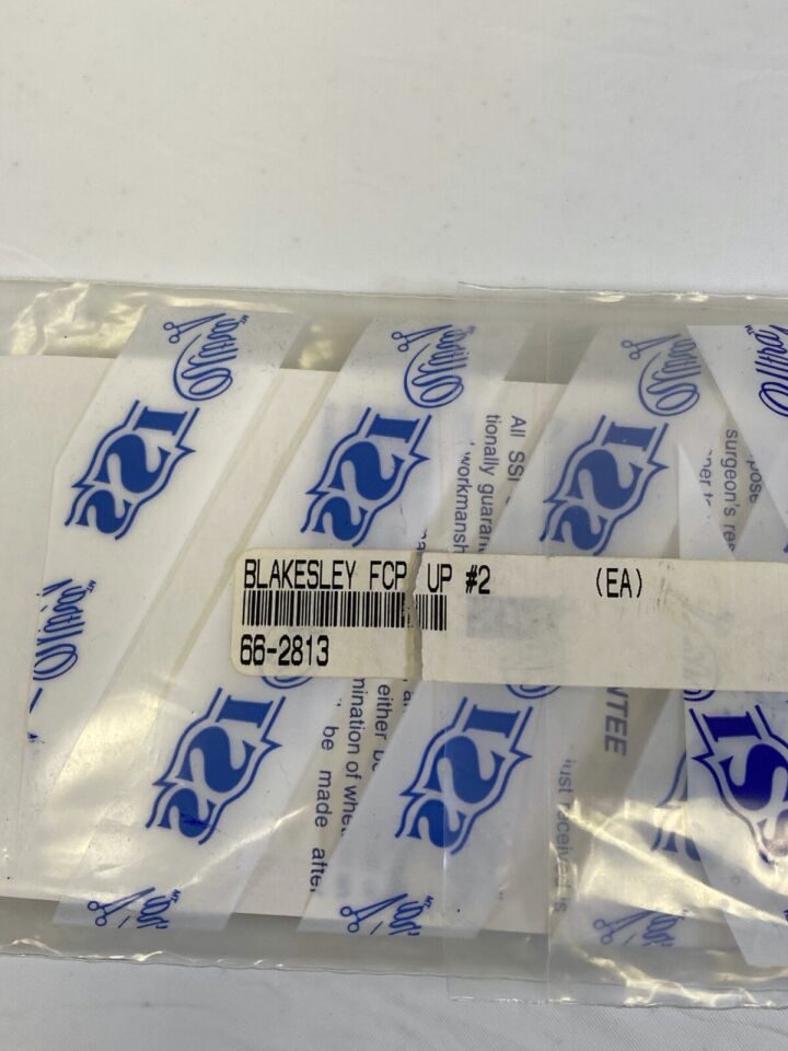 SSI ULTRA SYMMETRY 66-2813 Weil Blakesley Nasal Forcep Fenestrated 45deg x 5mm Jaw — photo 7