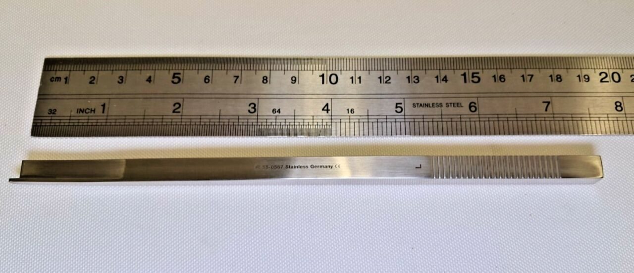 GYRUS 550567 Converse Guarded Chisel 6.5mm Left 190mm Length — photo 5