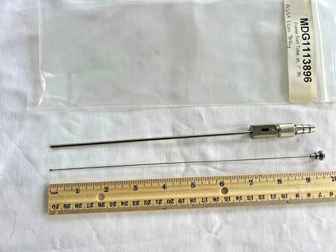 KONIG MDG1113896 Frazier Slotted Suction Tube 8French Straight 7" Length — photo 6