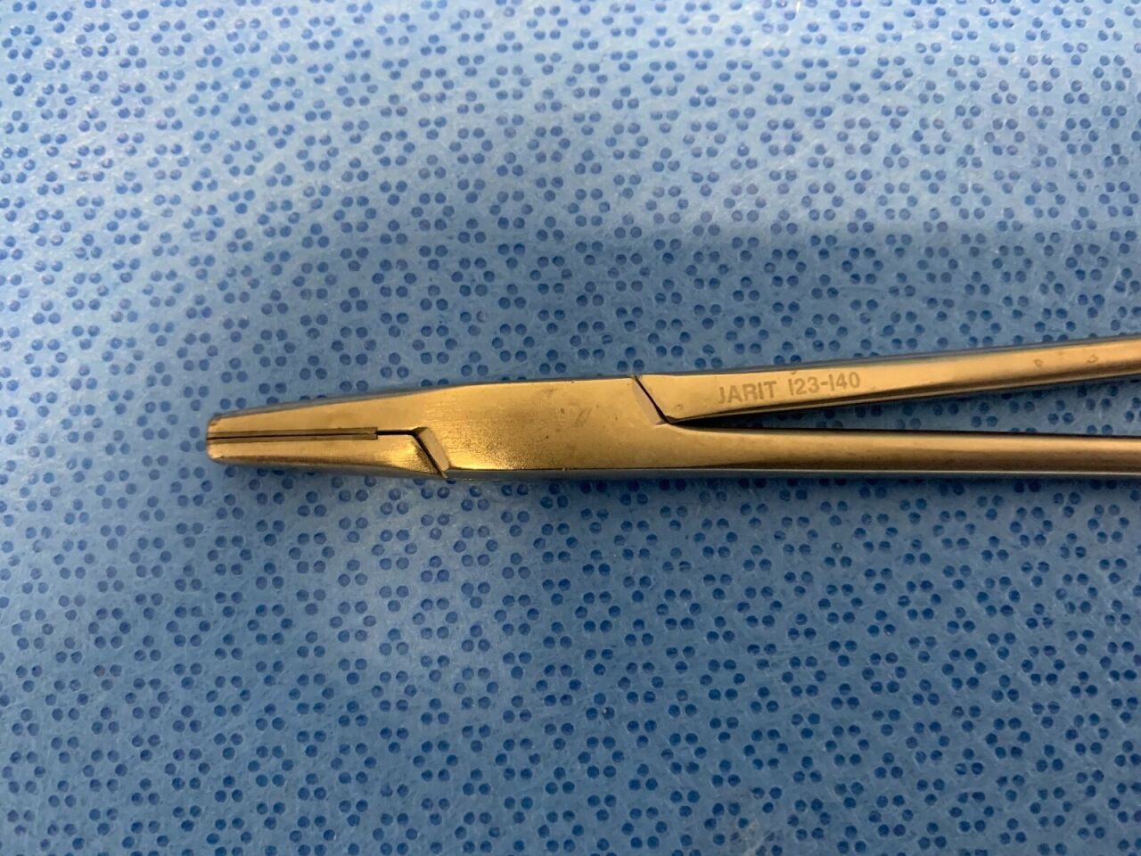 JARIT 123-140 Mayo Hegar Carb Bite Needle Holder 7" — photo 2