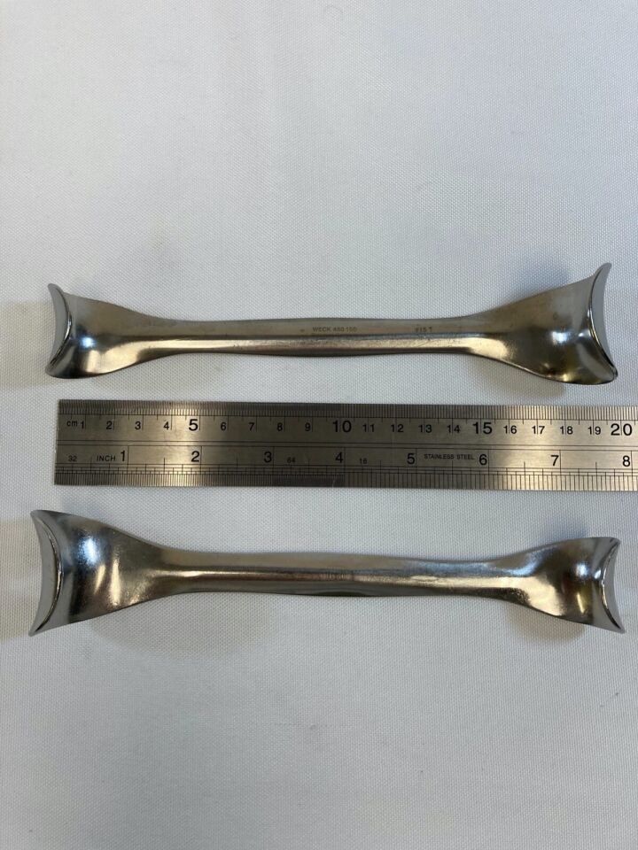 V. PILLING WECK 480150 Double-Ended Goelet Retractor 4cm x 3cm Blades — photo 6