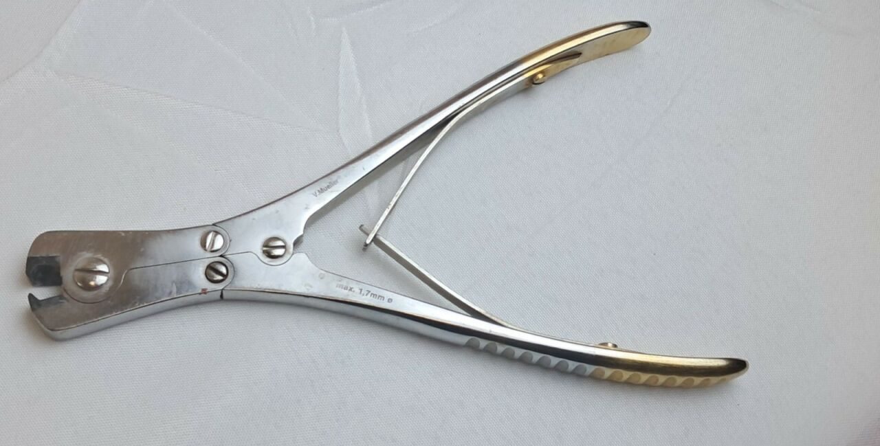 V. MUELLER OS3052-001 Wire Cutting Forceps 6.75" 1.7mm — photo 4