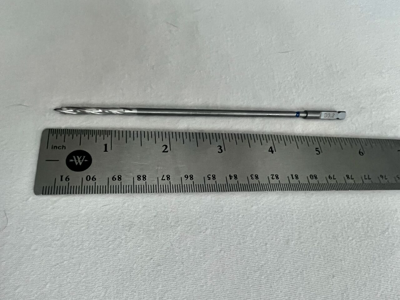 SYNTHES 03.010.103 Needle Point Three-Fluted Drill Bit 3.2mmX145mm — photo 2