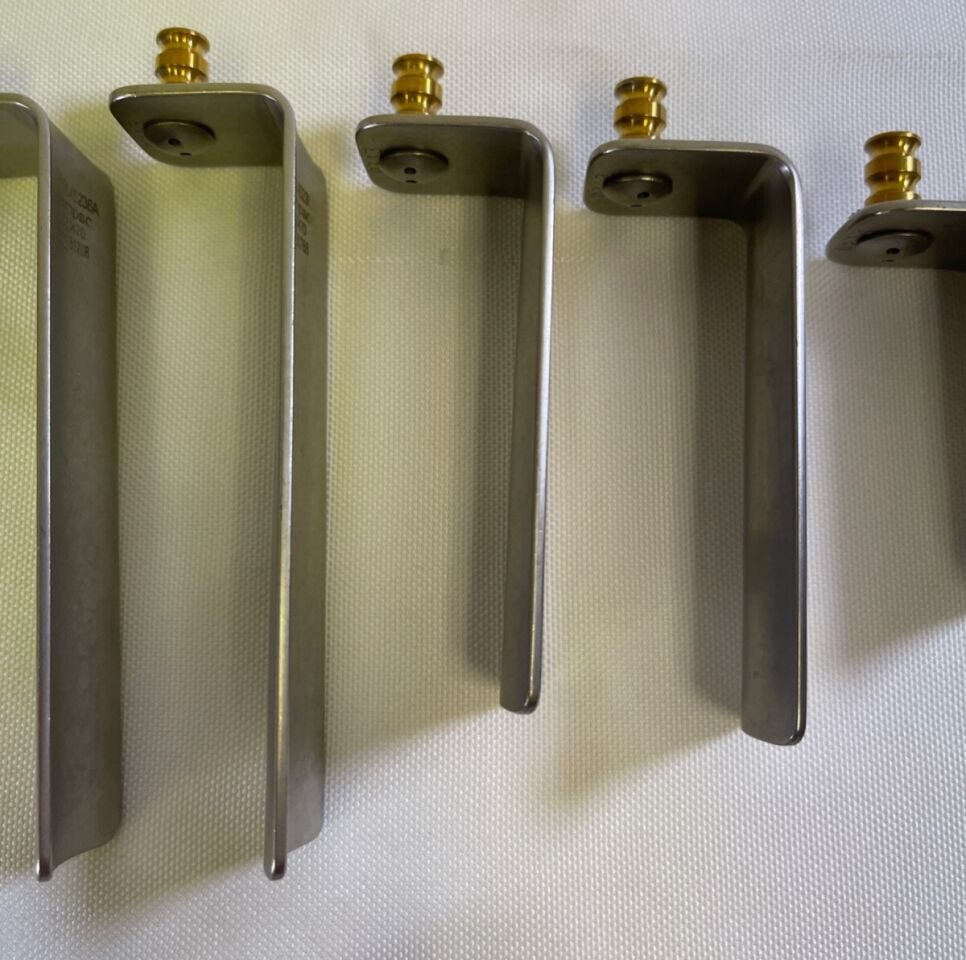 THOMPSON SURGICAL Various Set of 8 Locking Blade Handle w 7 Blades — photo 3