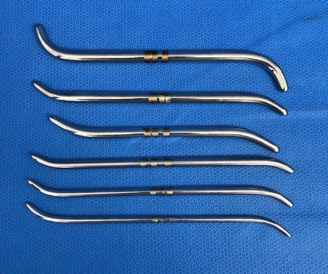 SKLAR 43-21 Fr. Double-Ended Pratt Uterine Dilators - Set of 6 — photo 1