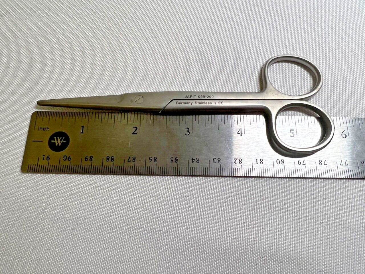 JARIT 099-200 Straight Mayo Scissors, Jaw Length 43mm X Jaw Width 3.25mm — photo 4