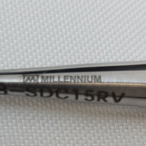 MILLENNIUM SURGICAL 18-SDC15RV Vannas Dissecting Scissors, Curved, Round Handle — photo 7