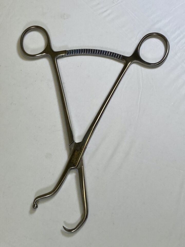 BIOMET MICROFIXATION SP-2972 Mandible Fracture Modified Holding Forcep — photo 4