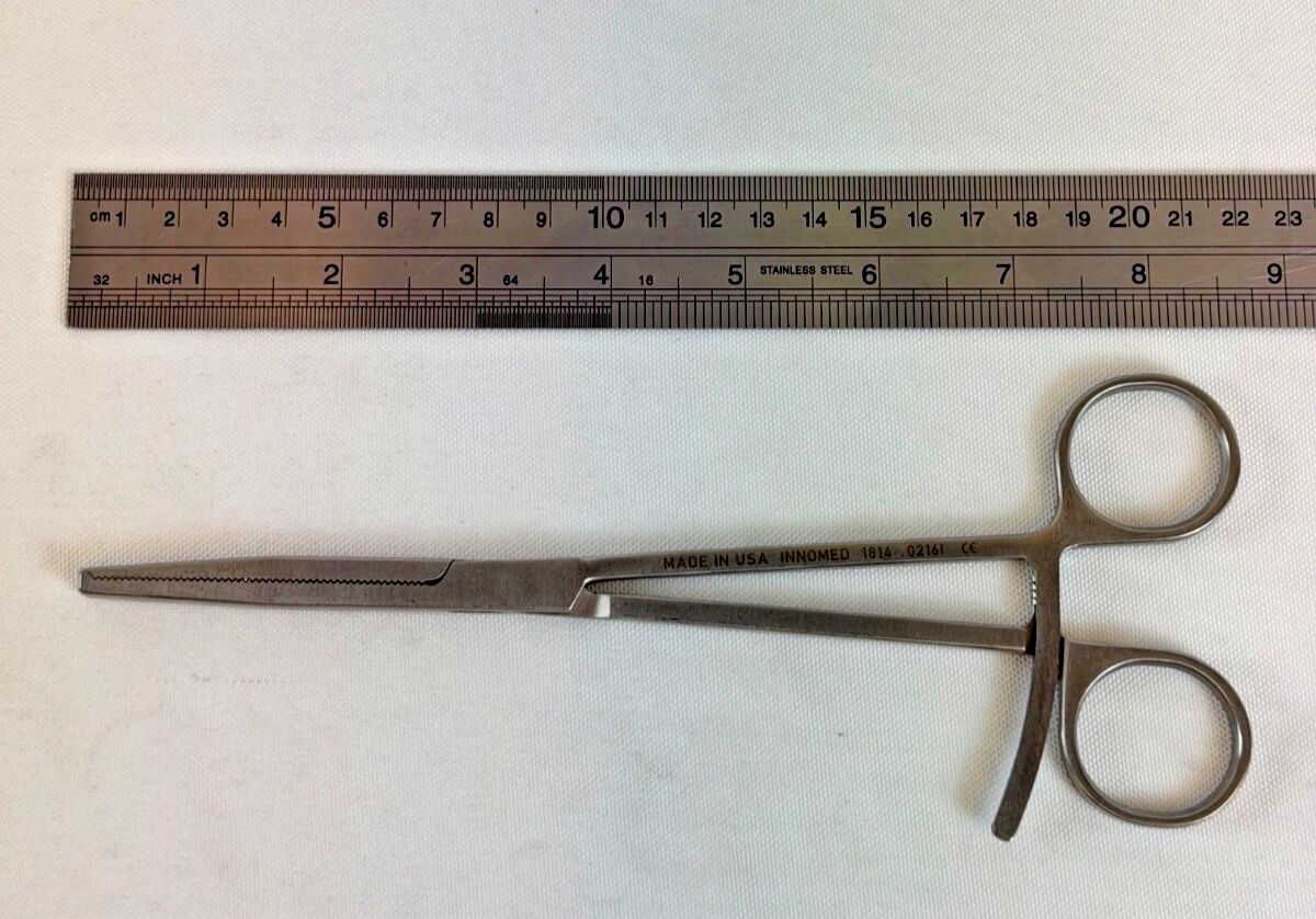 INNOMED 1814 21cm Powers Modified Kocher Clamp Square Jaw — photo 8