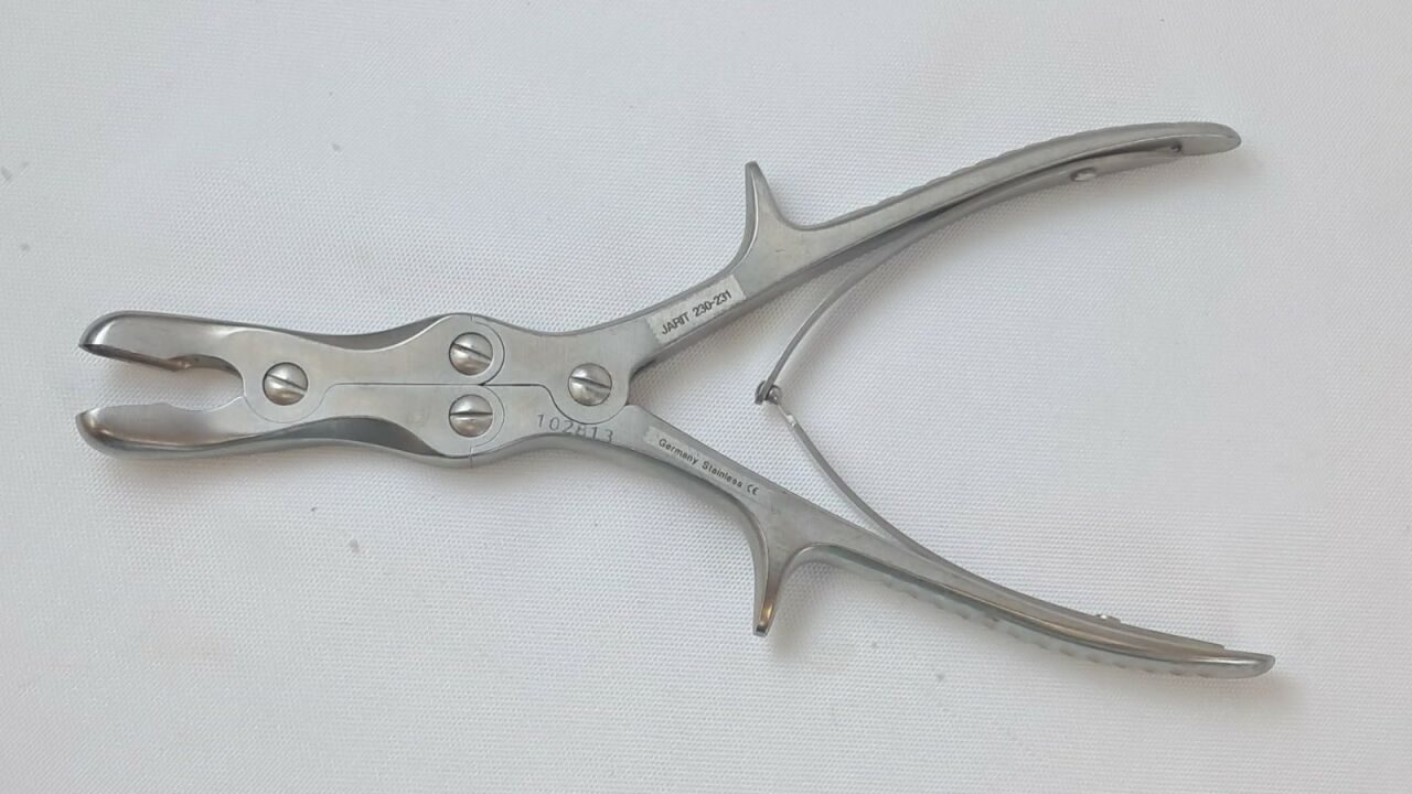 JARIT 230-231 Stille-Luer Rongeur 8-3/4" Curved 10mm Double Action — photo 4