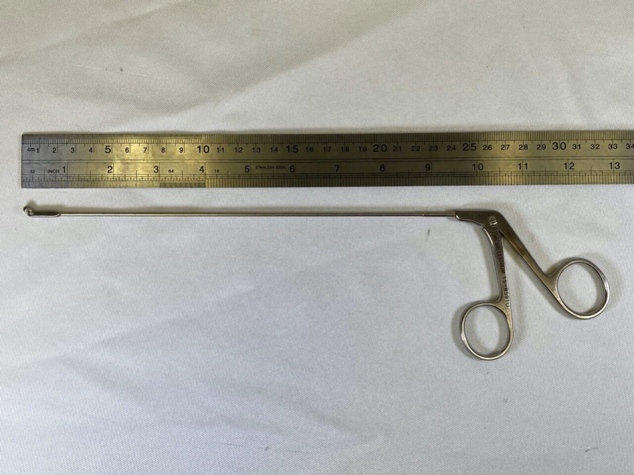 MILLENNIUM SURGICAL 15-8591U Kleinsasser Biopsy Cup Angled Up 4mm x 23cm — photo 9