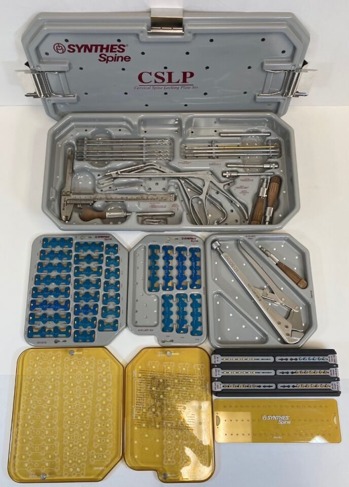 SYNTHES Various Cervical Spine Locking Plate Set (CSLP) — photo 1