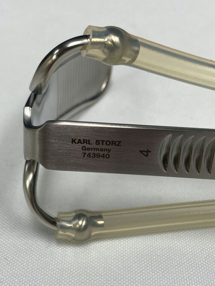 KARL STORZ 743940 Size 4 Davis Meyer Tongue Blade w/ Anesthetic Tube — photo 3