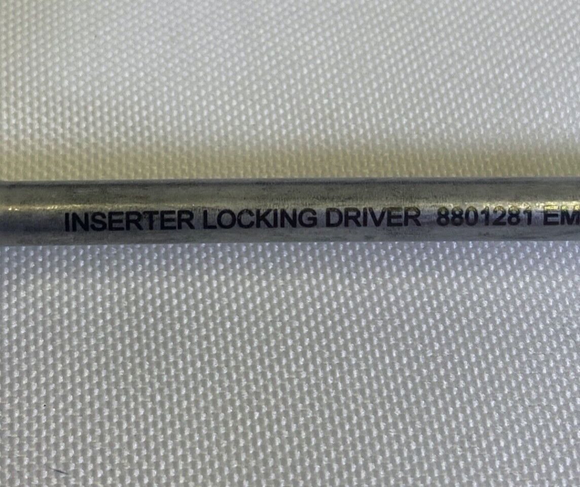 NUVASIVE 8801281 Inserter Locking Driver Precept Core Instruments Neuro Spine — photo 2