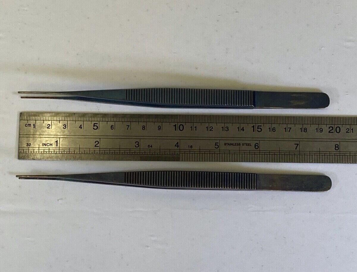 CODMAN 30-8402 Titanium DeBakey Liddicoat Forceps 7.75" Fine Tip CVOR — photo 8