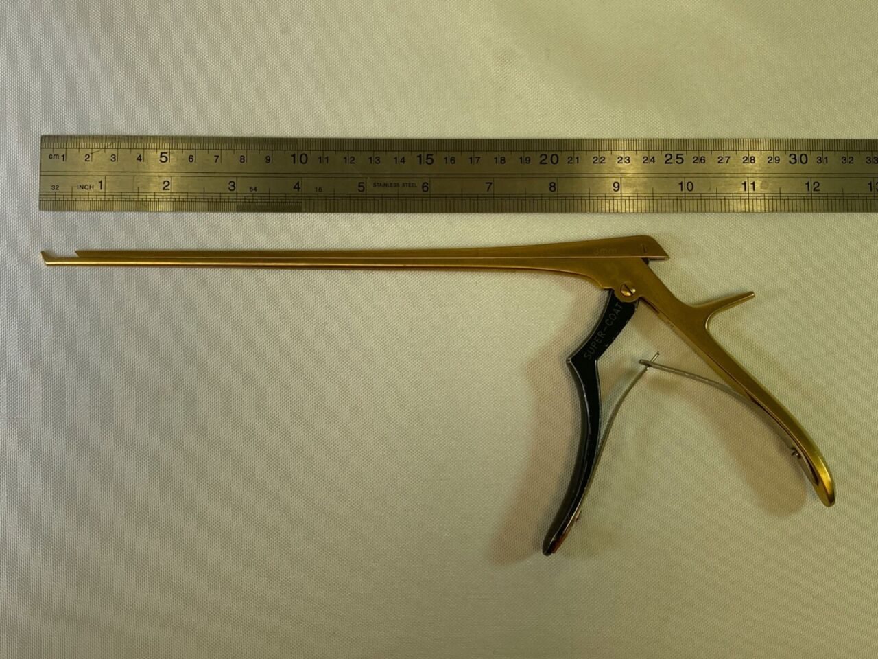 BOSS 70-0354SC SuperCoat Micro Kerrison Rongeur 3mm x 40deg Up x 9" Neuro — photo 10